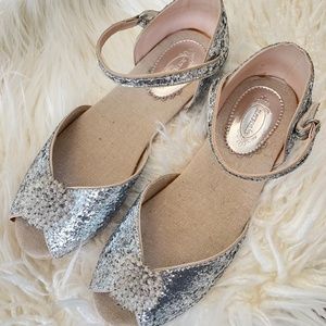 Joyfolie "Shoes in Silver Star Burst"